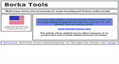 Desktop Screenshot of borkatools.com